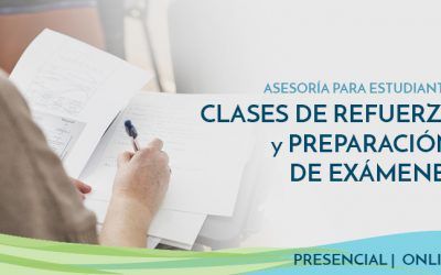 CLASES DE REFUERZO y preparación de exámenes